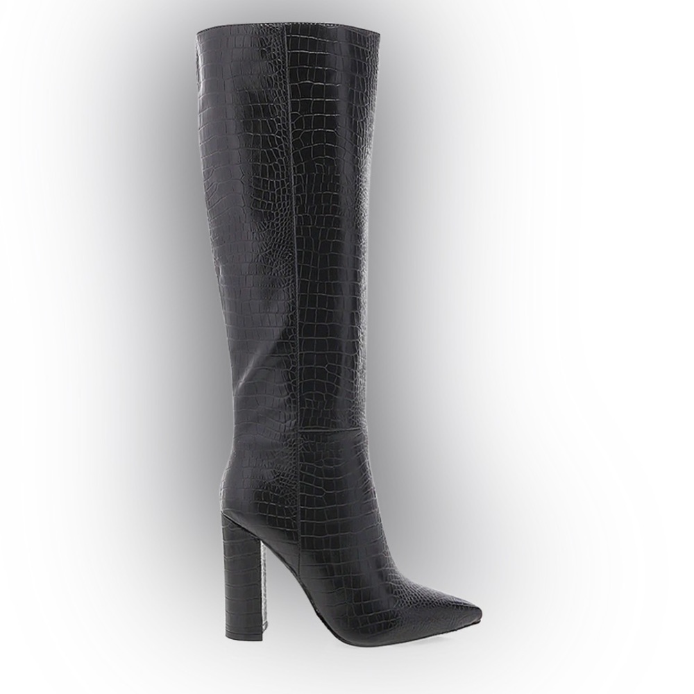 BELLINI MILLA BLACK CROC BOOT - Picture 15 of 15